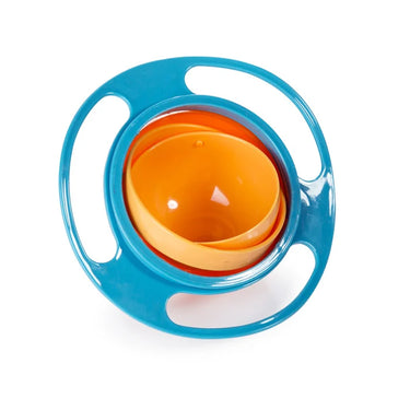Cuenco Giroscópico | Haz que comer sea fácil - Cuenco a prueba de derrames con rotación de 360°